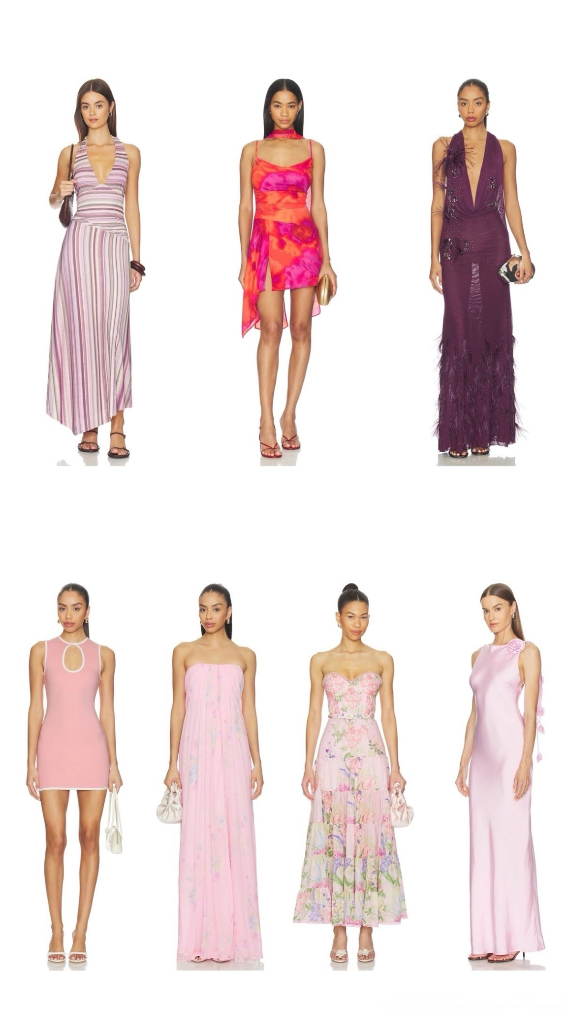 Revolve Purple/Pink Dresses!

#LTKgrwm #LTKTravel #LTKootd