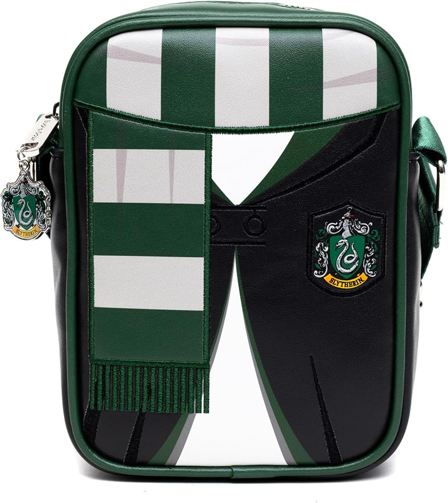 The Wizarding World of Harry Potter Bag, Crossbody, Harry Potter Hogwarts School Slytherin Unifor... | Amazon (US)