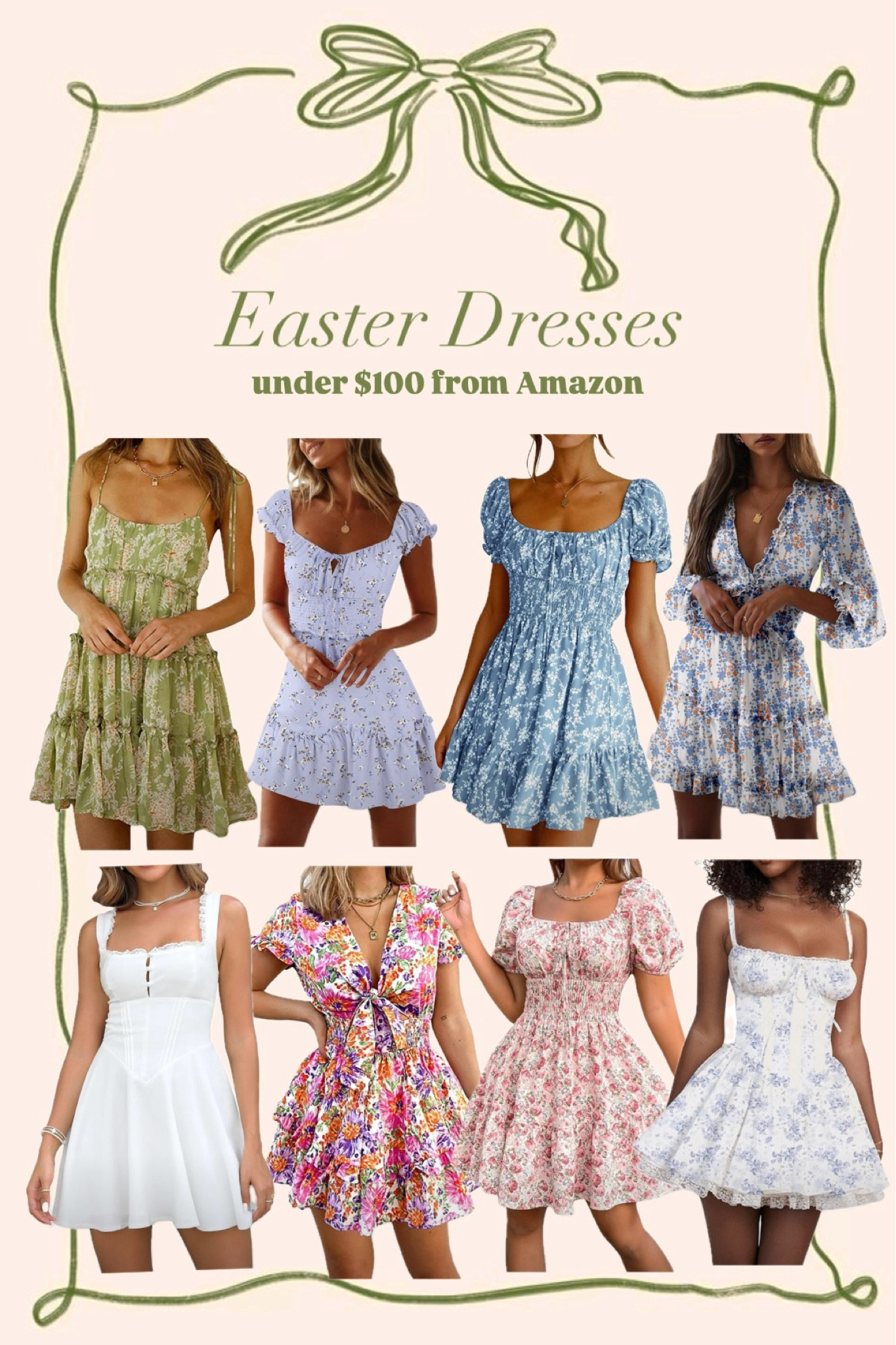 EASTER DRESSES 🐣💐 Easter dress, Easter outfit, spring dress, spring dresses, spring outfit, spring outfits, springtime, spring time, floral dress, floral dresses, floral mini dress, floral mini dresses, floral midi dress, floral midi dresses, floral maxi dress, floral maxi dresses, bridal shower dress, bridal shower dresses, bridal shower outfit, brunch dress, brunch dresses,

#LTKFindsUnder100 #LTKSeasonal