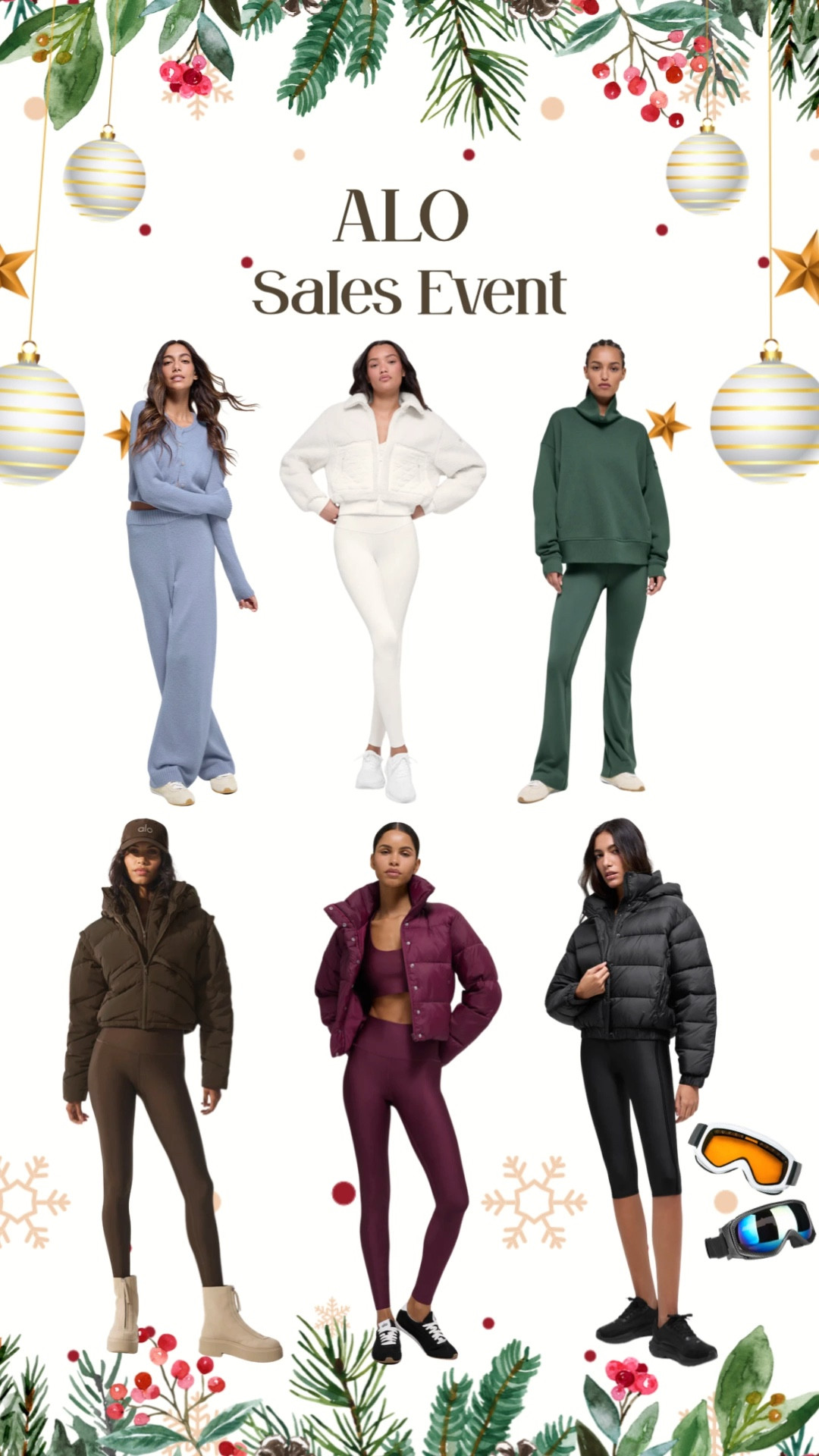 The gift she actually wants this year: ALO! 🧘🏽‍♀️ When you’re looking for the ultimate gift for your college student, teen girl, or wellness lover, you can’t go wring with Alo Yoga.

I’ve put together the ULTIMATE gift guide featuring all the trendy colors (ice blue is my fave) and must-have pieces.

Iconic Sets: The best buttery soft leggings and bra tops for studio and street.

Eye-Catching Outwear: Stunning puffer jackets with gorgeous colors and a flattering fit.

Cozy Loungewear: Imagine oversized hoodies, sweatpants, and sherpa slippers.

Accessories: Perfect stocking stuffers like Alo socks and hats.

Teen Girl Gifts, Gifts for her, activewear style, athleisure, wellness gift guide, yoga lovers gifts, Jetsetter gifts, cozy girl gifts 

#ltkseasonal #ltkfitnessgoals #LTKfindsunder100 

#LTKHoliday #LTKActive #LTKGiftGuide