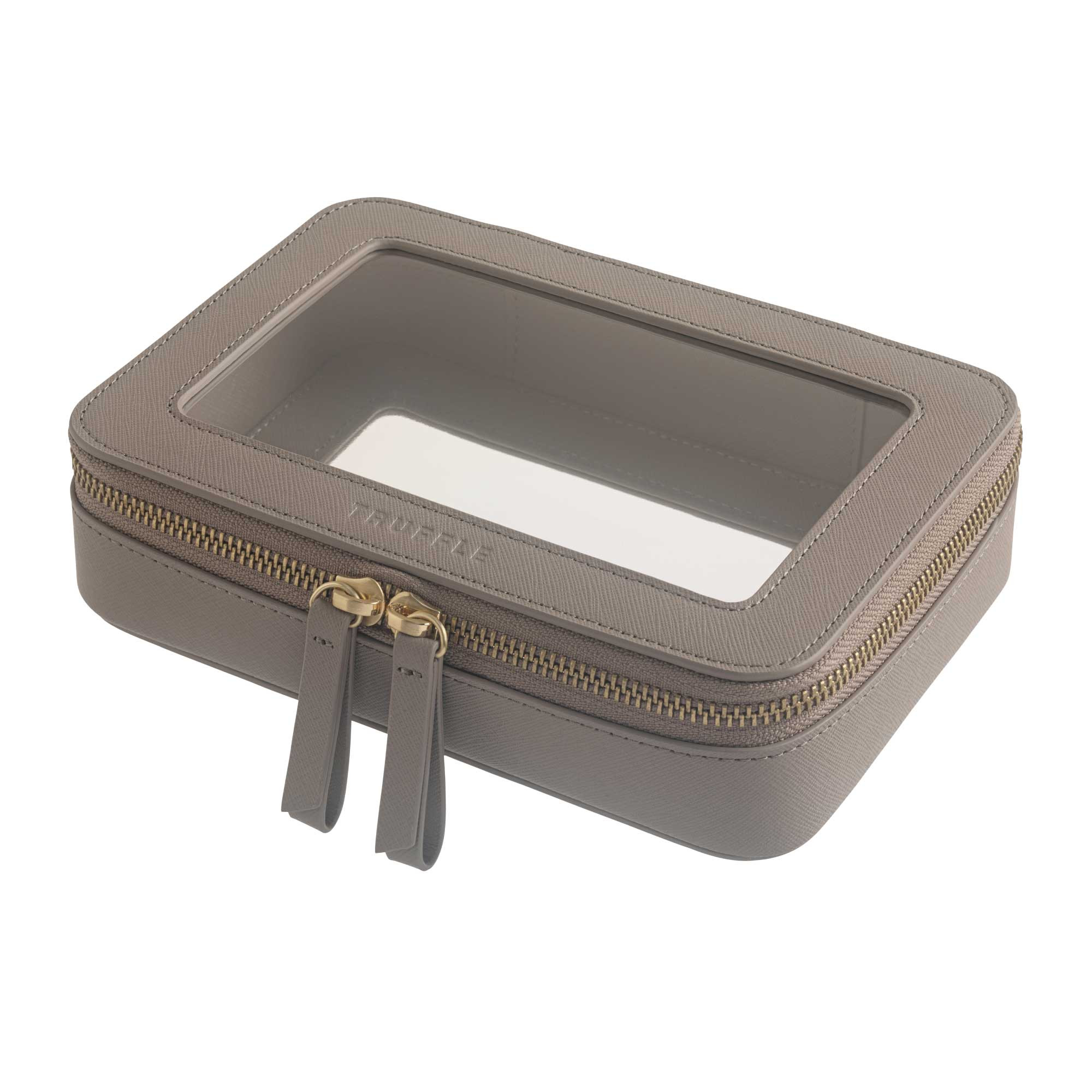 Clarity Jetset Case - Clear Travel Makeup Case | Truffle | TRUFFLE