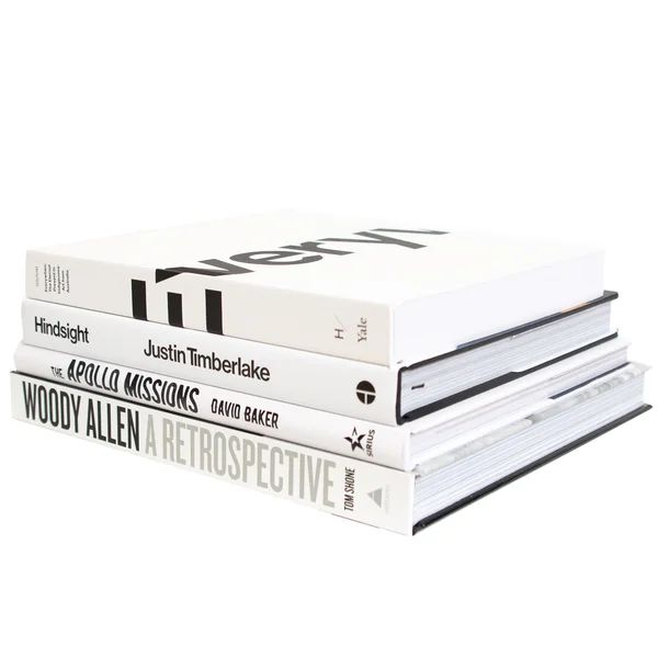 Modern White & Black ColorStak, S/4 | Wayfair North America