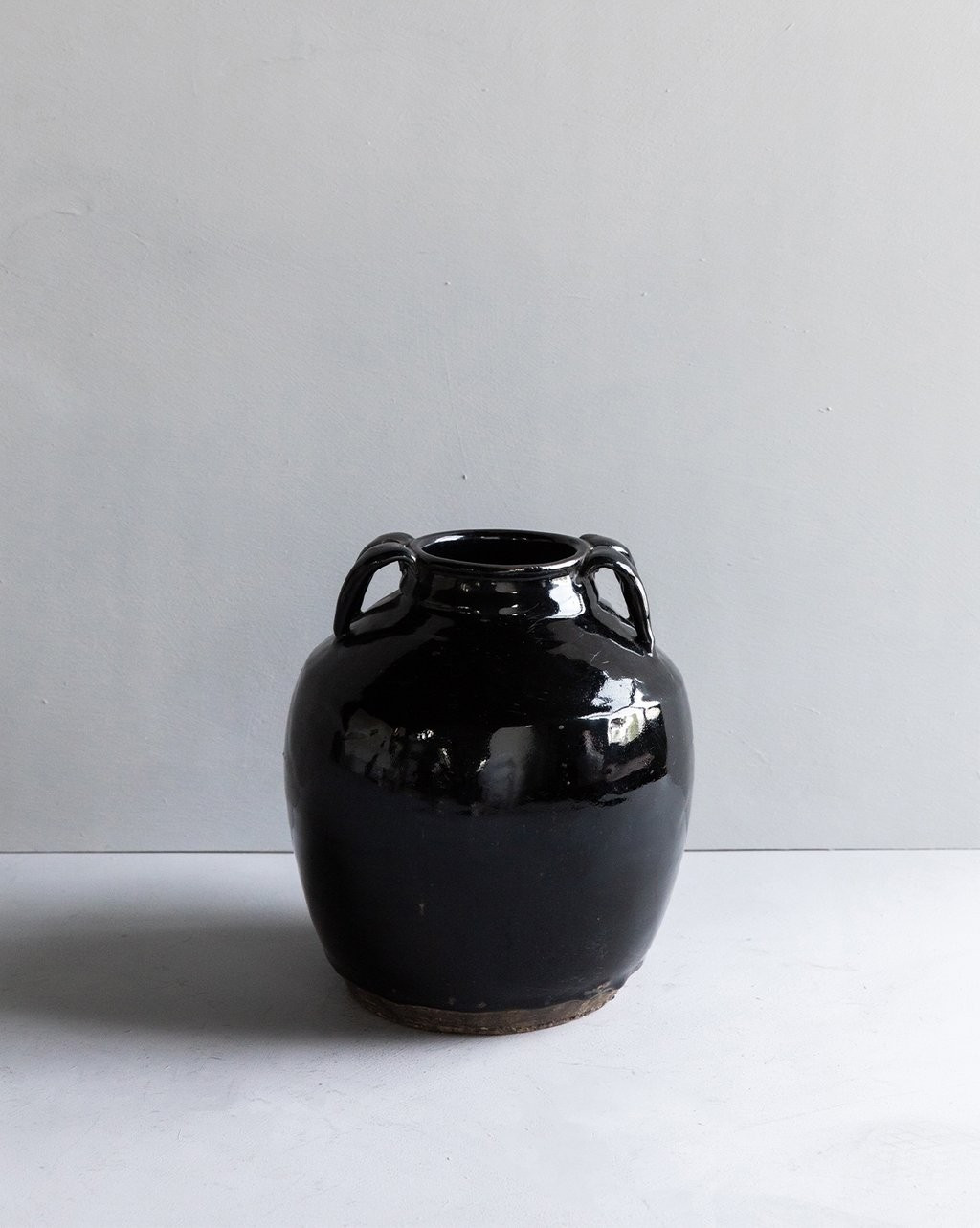Vintage Black Handled Jar | McGee & Co.