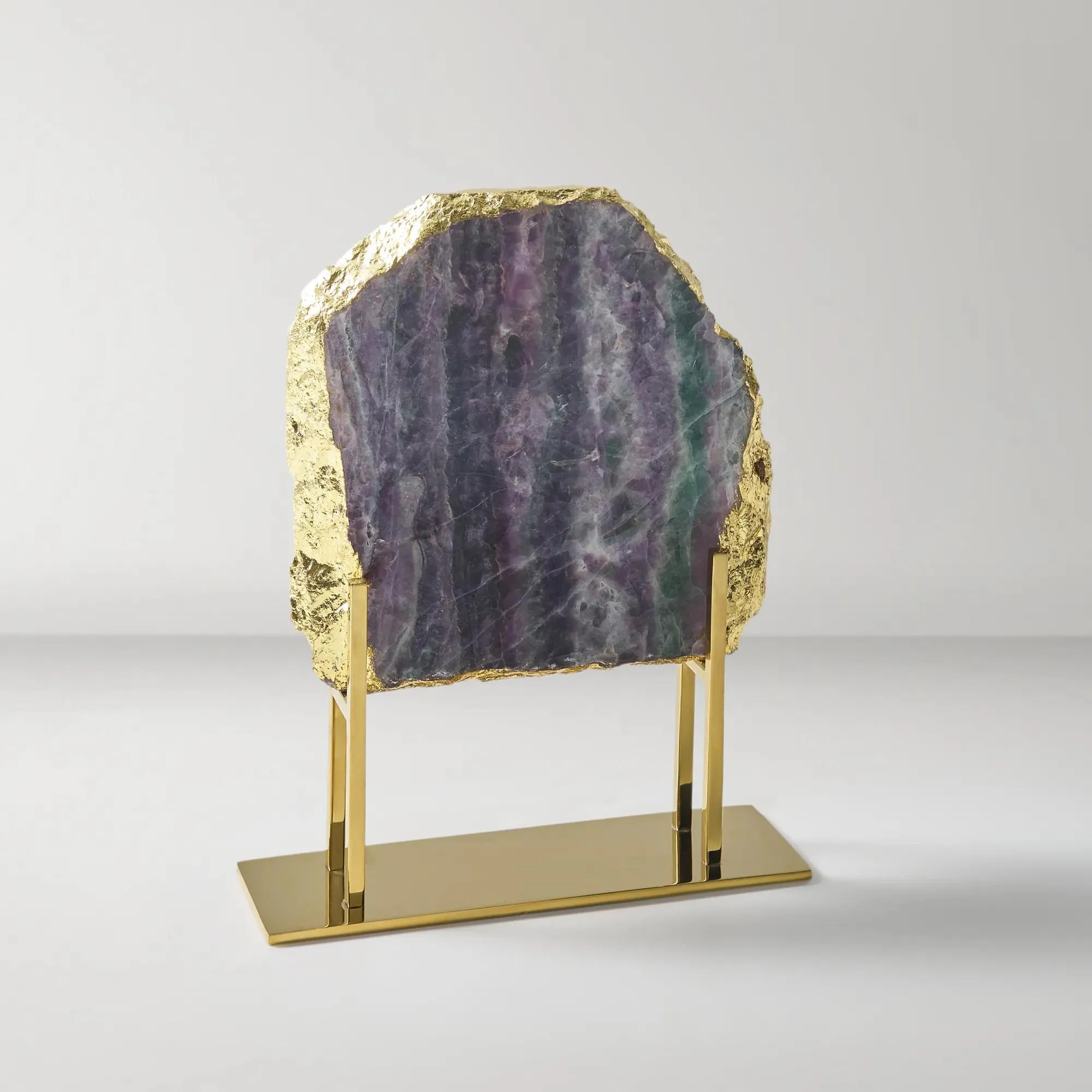 Fluorite Slab On Stand | Z Gallerie