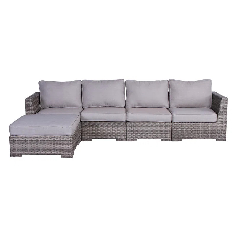 Eldora Patio Sectional with Cushions | Wayfair North America