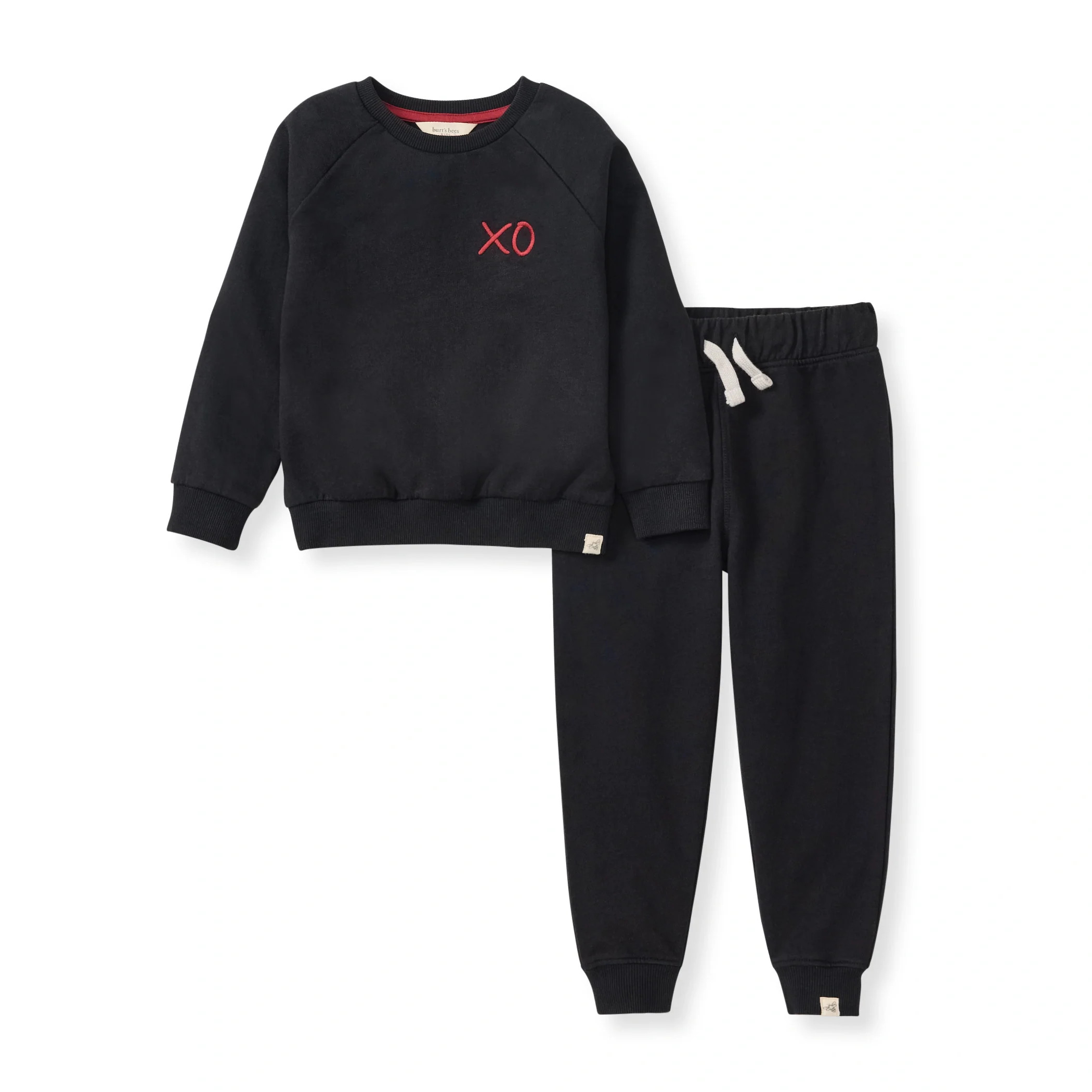 XO Sweatshirt and Pants Set | Burts Bees Baby