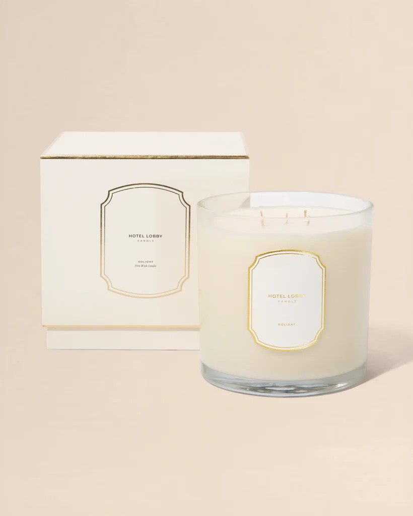 Holiday Five Wick Candle | Hotel Lobby Candle