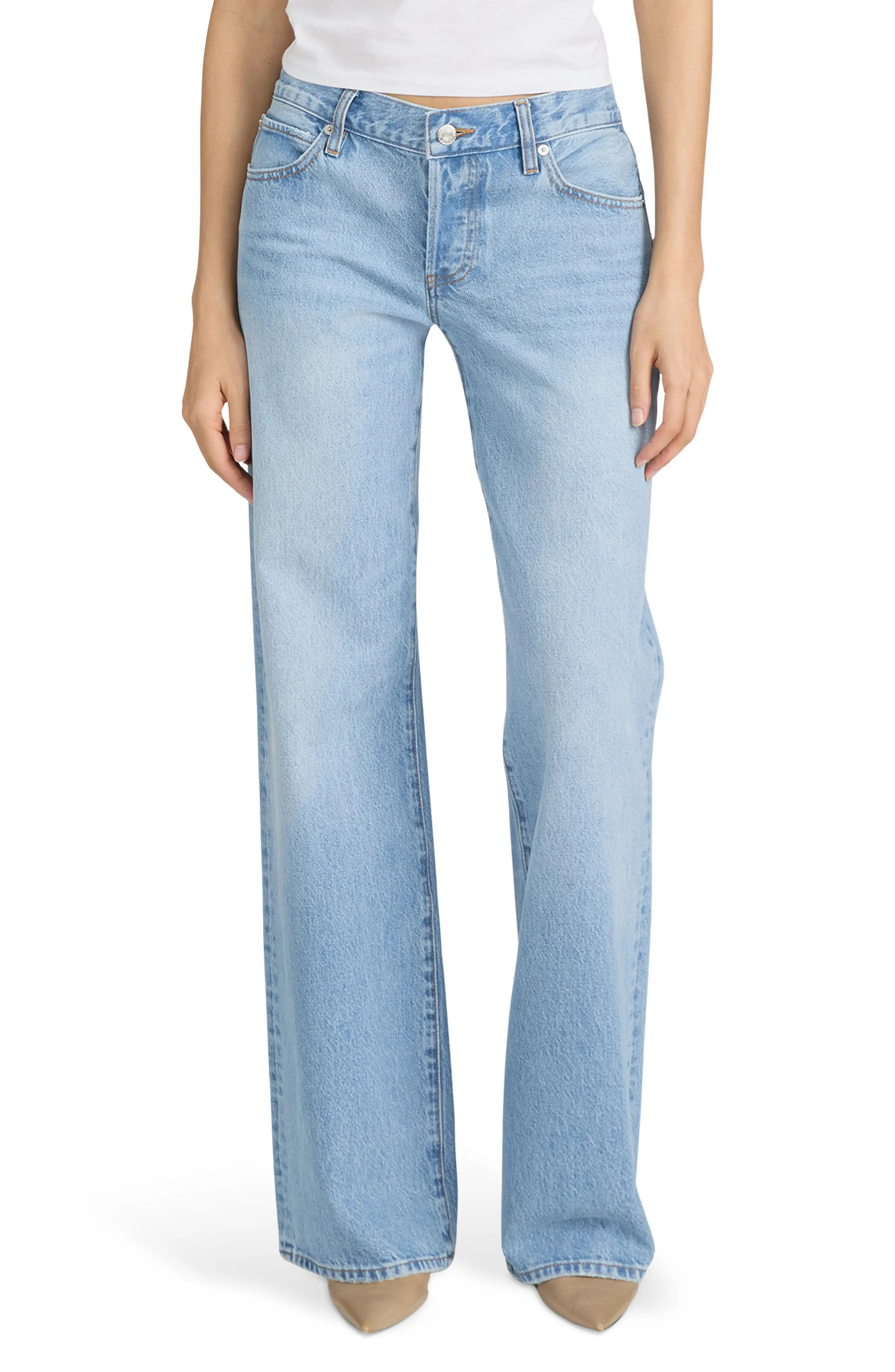x Amelia Gray The Gray Relaxed Bootcut Jeans (Women) | Nordstrom | Nordstrom