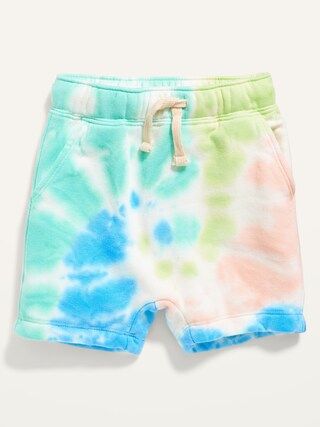 Unisex Vintage Tie-Dyed Shorts for Toddler | Old Navy (US)