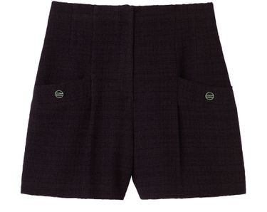 SANDROTweed high-waisted shorts | 24S (APAC/EU)