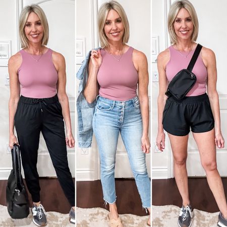 New Amazon high neck top that is perfect with joggers, shorts or jeans. It comes in many colors and I’m wearing a medium. Long enough to tuck in for short waisted women!

Amazon fashion, Amazon top, summer top, spring outfit, over 40

#LTKfitness #LTKActive #LTKover40