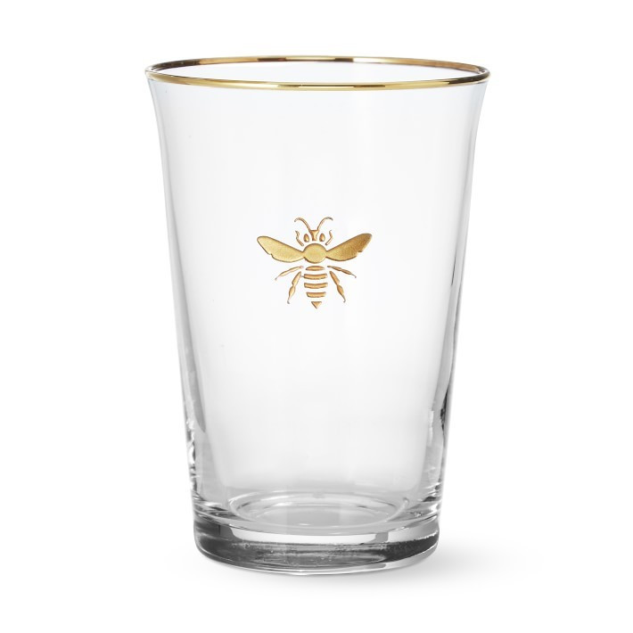 Gold Bee Tumblers, Set of 4 | Williams-Sonoma