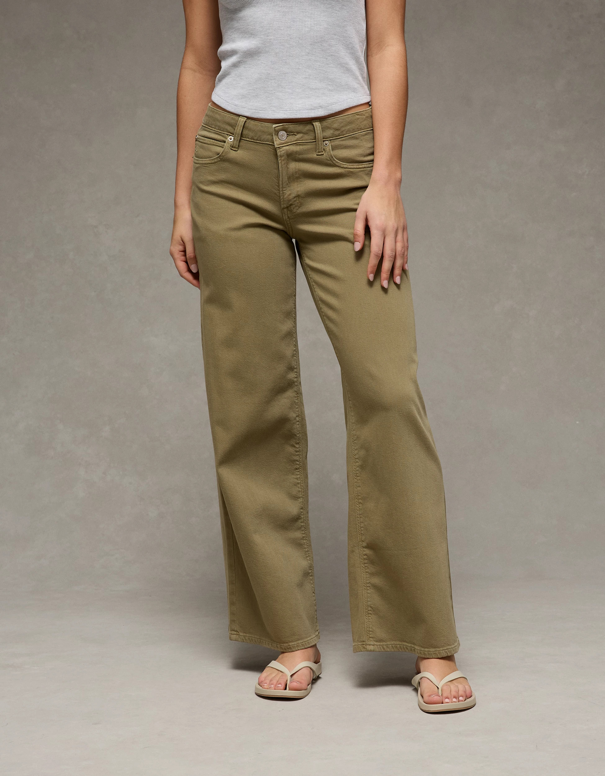 AE Dreamy Drape Stretch Low-Rise Ultra Wide-Leg Pant | American Eagle Outfitters (US & CA)