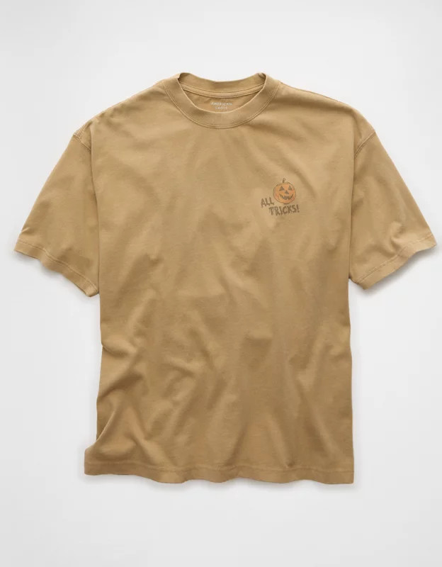 AE Boxy Halloween Graphic T-Shirt | American Eagle Outfitters (US & CA)