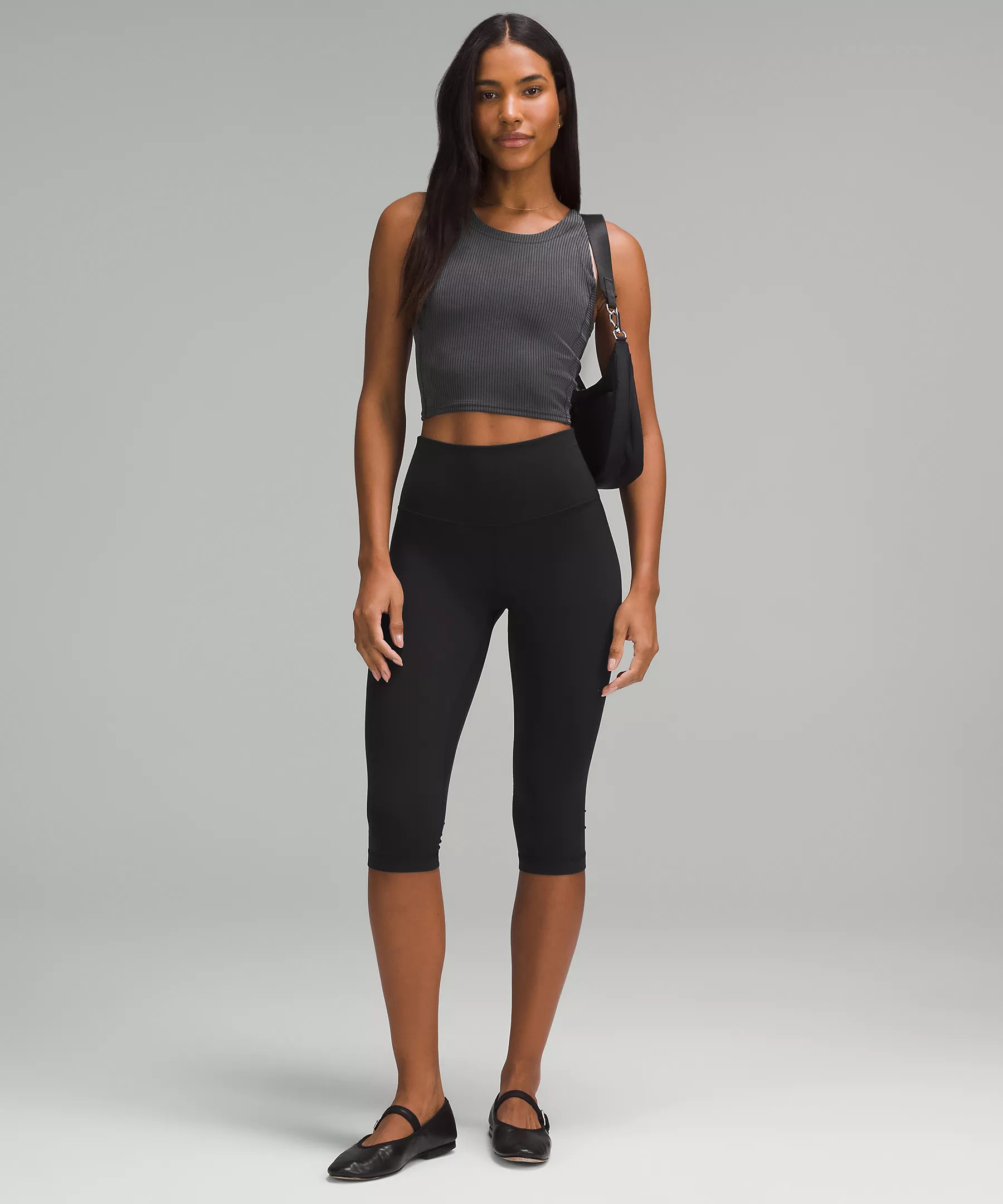 Ribbed Softstreme Cropped Tank Top | Women's Sleeveless & Tank Tops | lululemon | Lululemon (US)