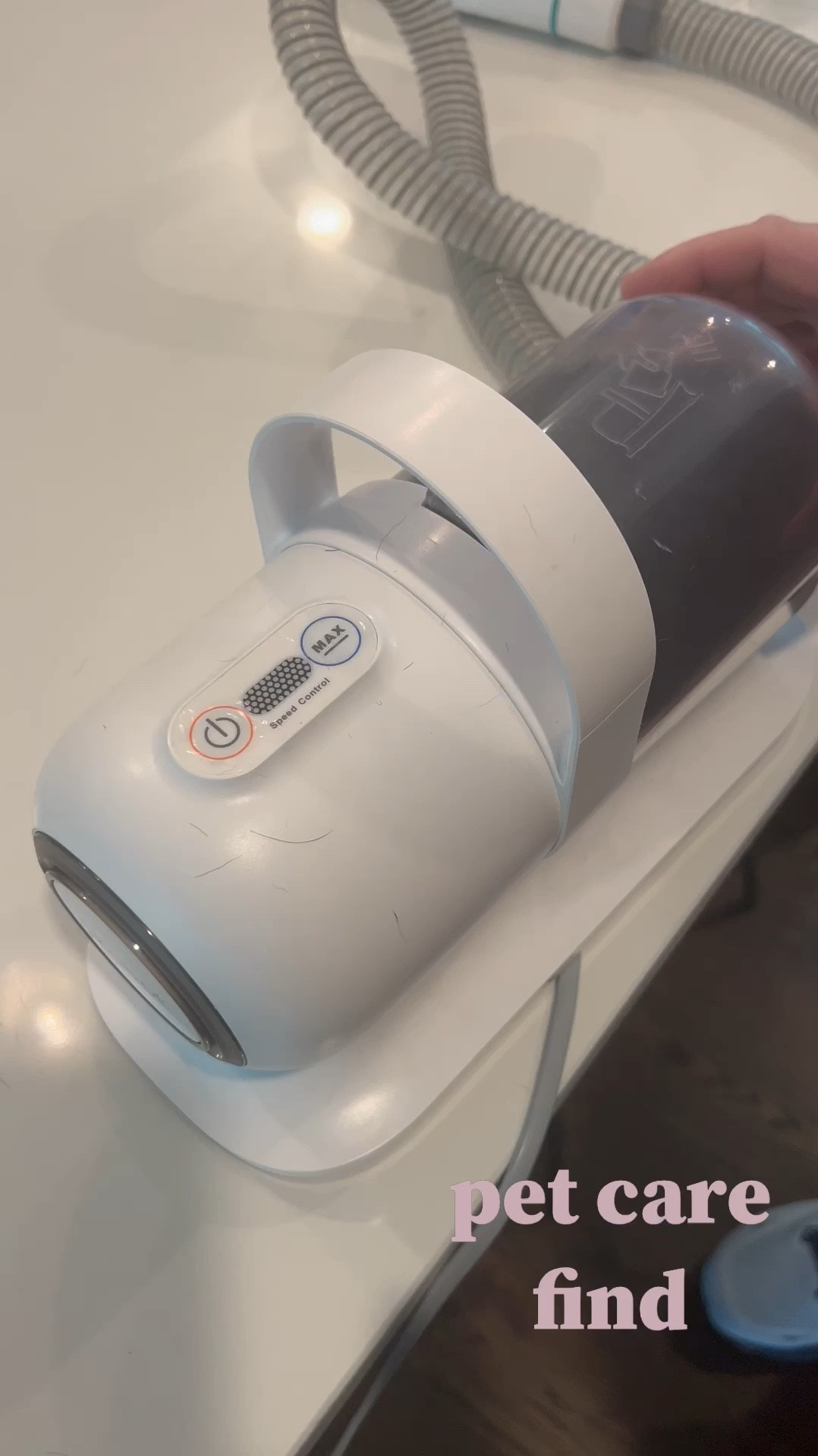 We absolutely love this household find for our pets! It’s a hair cutter/trimmer/vacuum in one. It cuts your pets hair without making a mess because the vacuum sucks it all in. There’s several attachments and accessories. It makes getting your dog groomed and keeping your house clean of dog hair more affordable! 

#LTKSaleAlert #LTKHome #LTKVideo