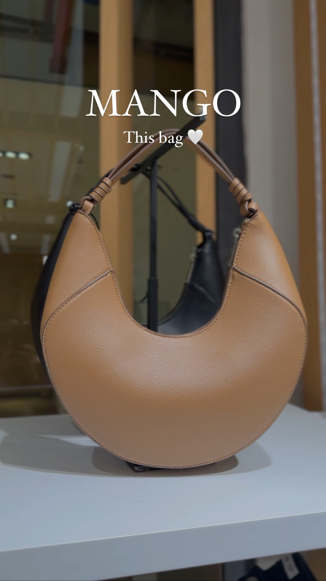 Mango leather effect shoulder bag 🖤 Minimal & clear design, easy to style with casual & more official looks. Comes in two colors. I've linked different countries. 

#LTKVideo #LTKMostLoved #LTKitbag