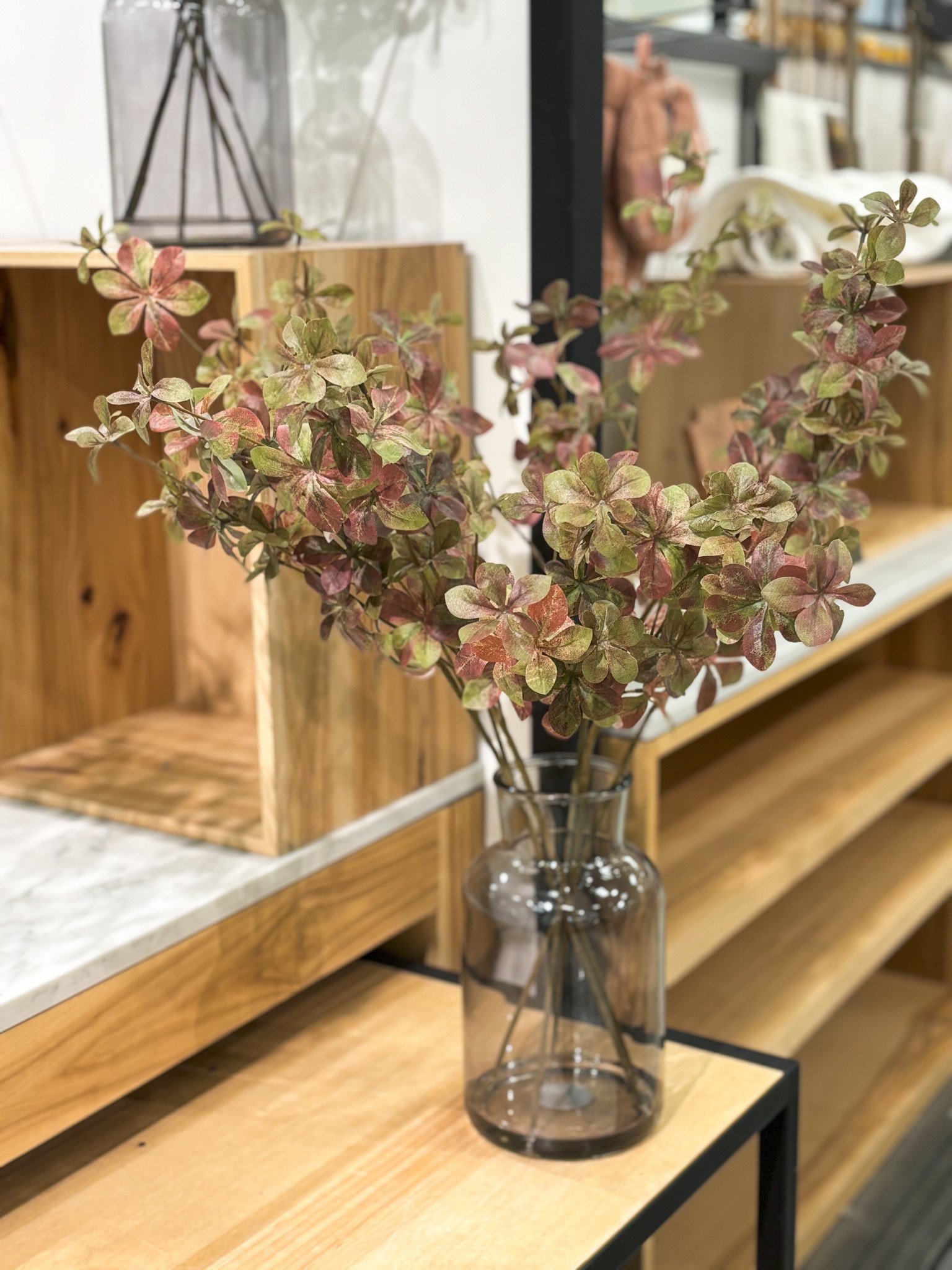 Faux rusted quince fall stems - autumn decor 

#LTKHome #LTKSeasonal #LTKStyleTip