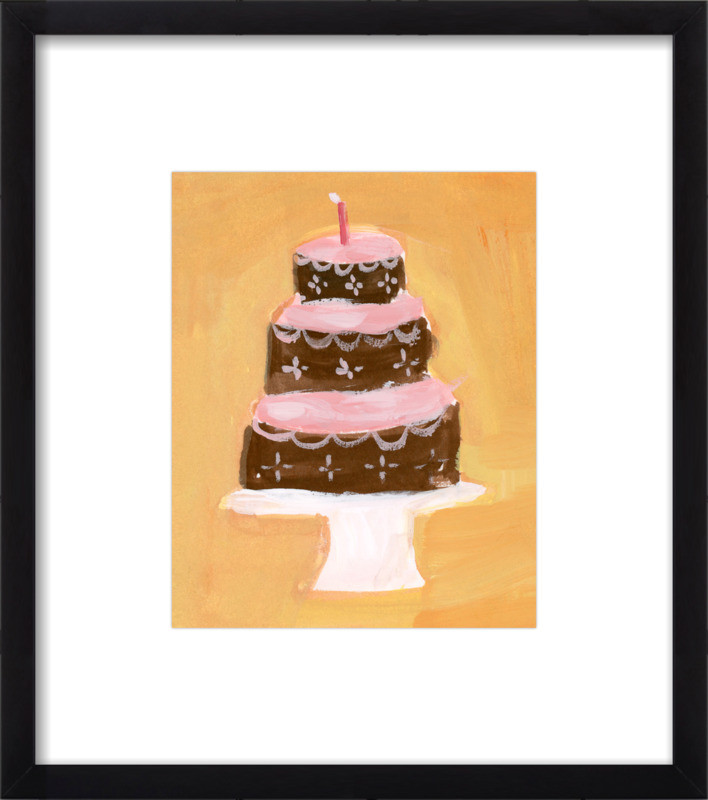 Pink Birthday Cake | Artfully Walls