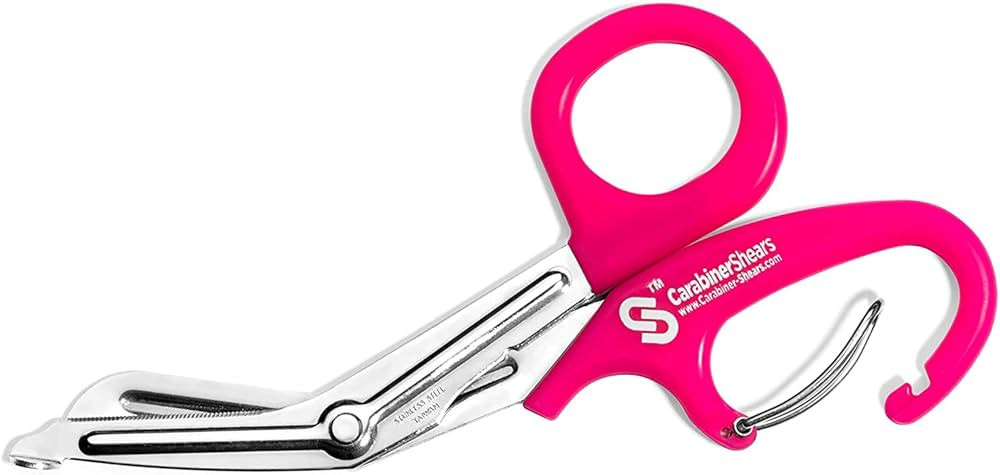 Trauma Shears with Carabiner - Stainless Steel Bandage Scissors for Surgical, EMT, EMS, Medical, ... | Amazon (US)