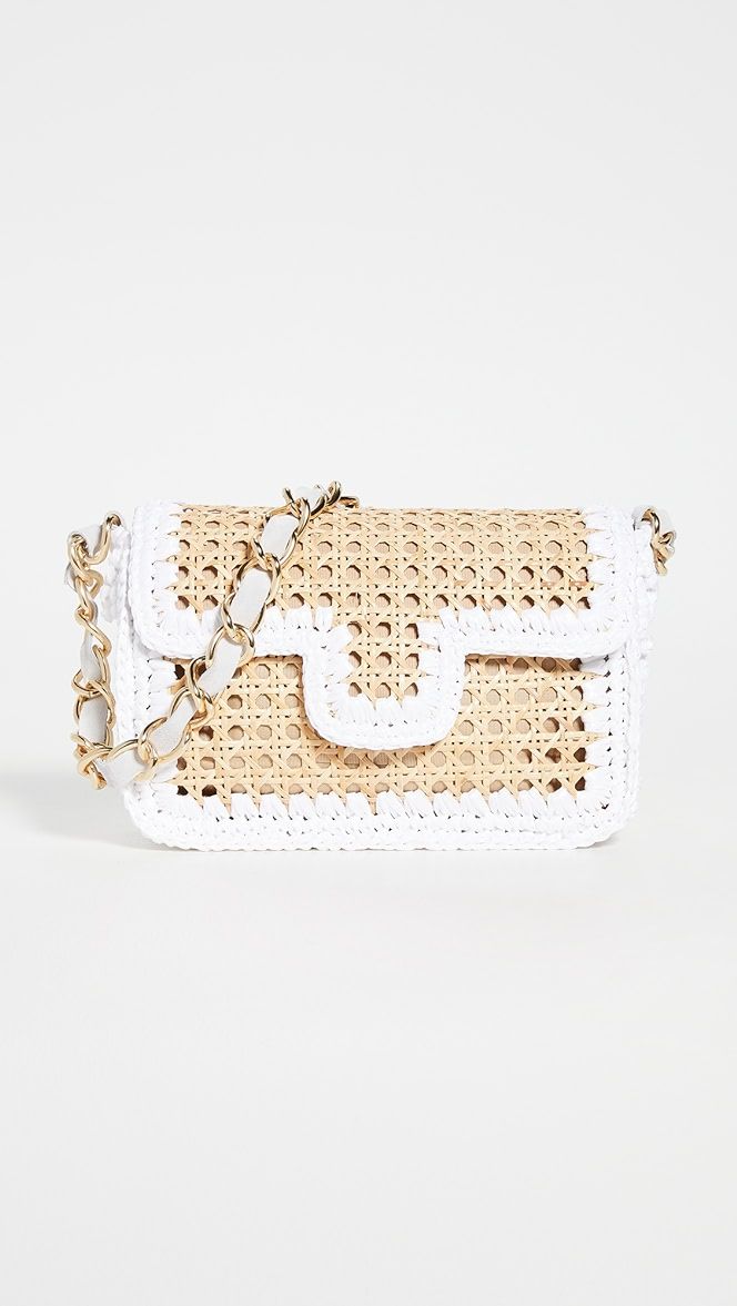 White Trim Shoulder Bag | Shopbop