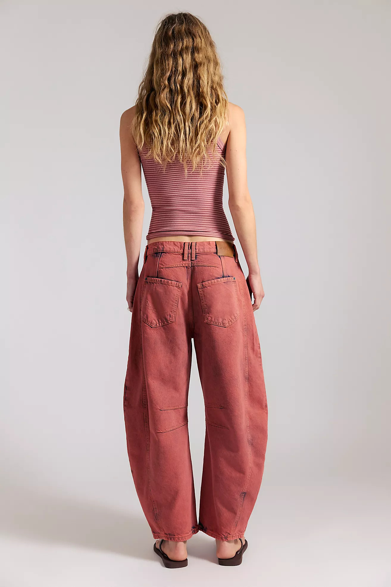 We The Free Good Luck Mid-Rise Barrel Jeans | Free People (Global - UK&FR Excluded)