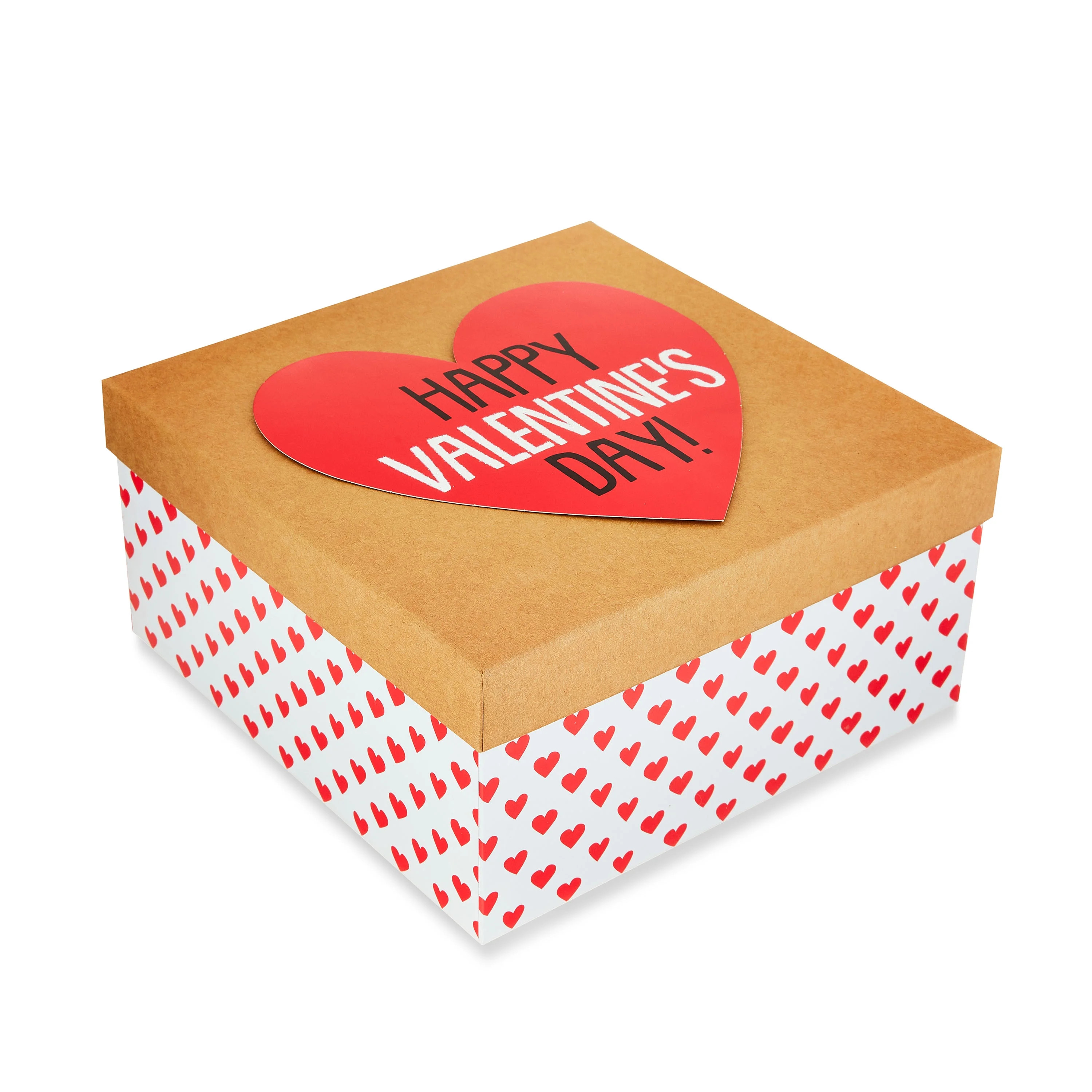 Valentine's Day Large Red Happy Valentine's Day Gift Box by Way To Celebrate | Walmart (US)