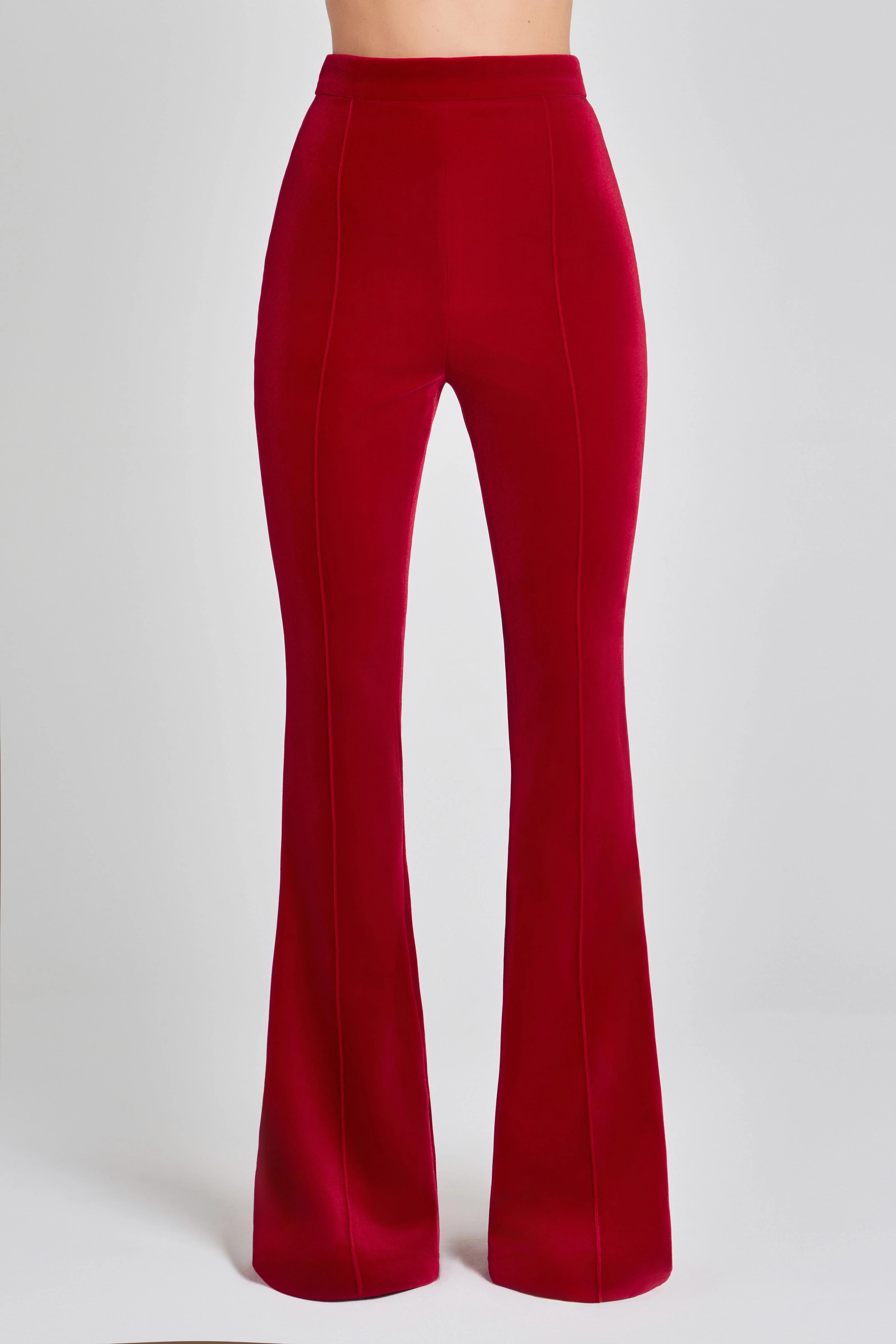 Beatrice Red Trousers | Nadine Merabi