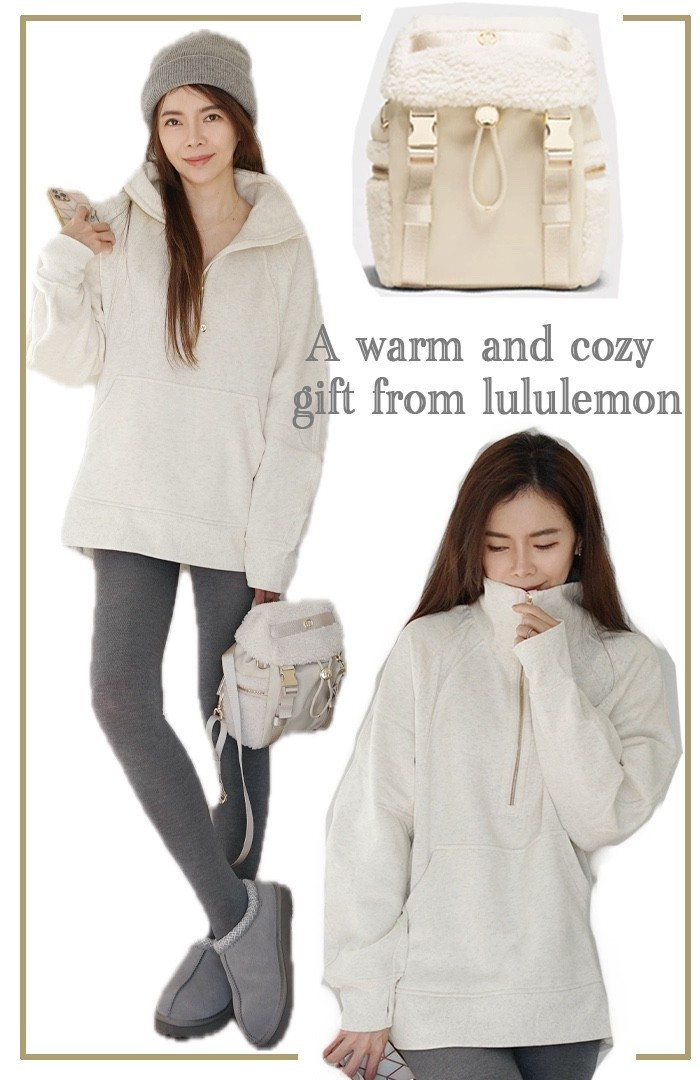 最舒服溫暖的一份禮物 來自 lululemon！
A Warm and cozy gift from lululemon! 

@lululemon  #lululemoncreator   #ad

#LTKpetite #LTKgiftguide #LTKstyletip