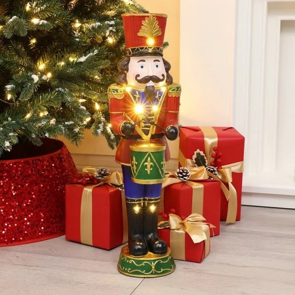 There’s still time to get yourself a Christmas nutcracker! The Traditional Nutcracker Drummer Soldier Holiday Decoration with Lights is ON SALE and is under $50.

Keywords: Christmas nutcracker, holiday decor, holiday nutcracker, holiday decorations, Christmas decorations 

#LTKHoliday #LTKSaleAlert #LTKGiftGuide