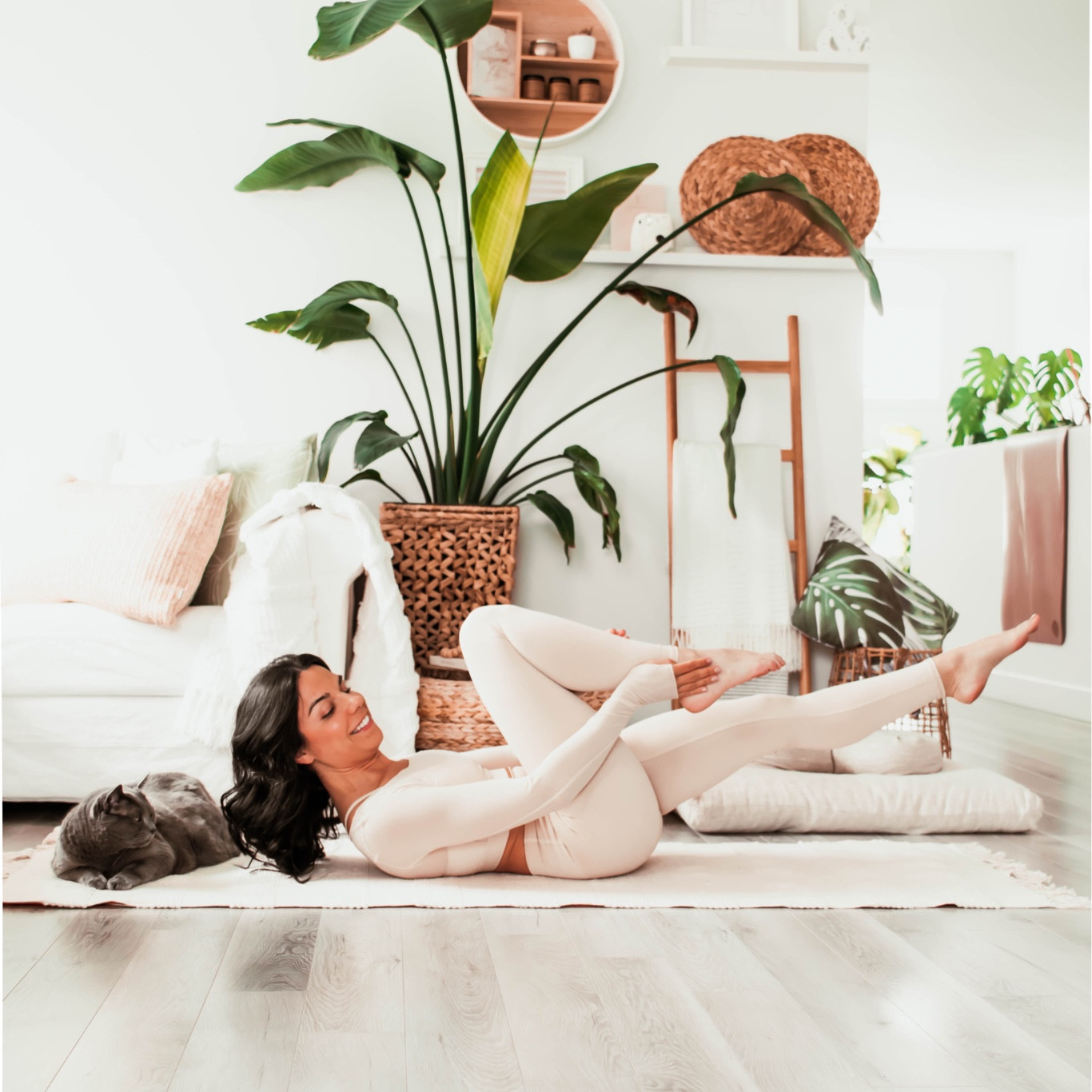 Séance de Pilates abdos & fessiers en Alo Yoga! 

#LTKfit