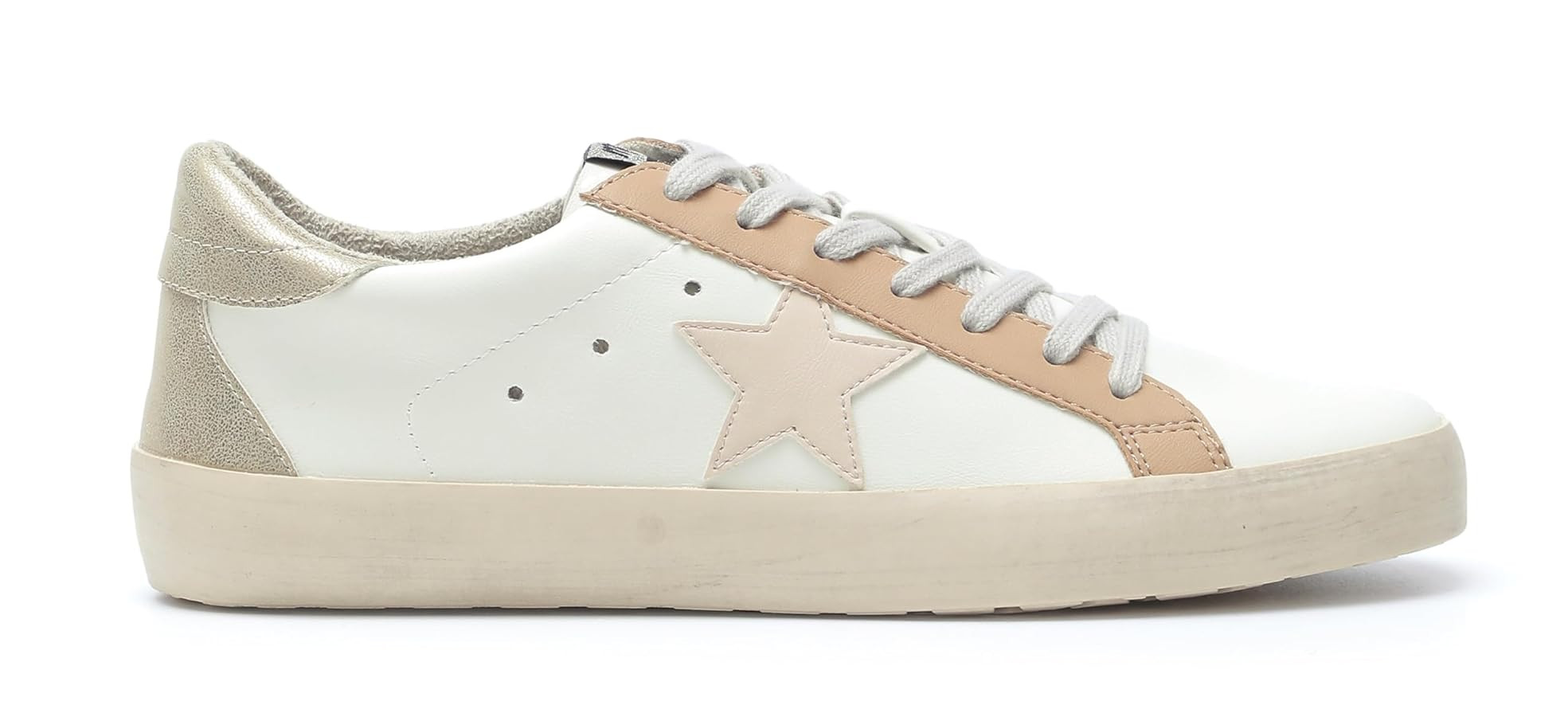 Mi.iM Sofia Rubber Sole Lace-up Low Top Star Sneakers | Amazon (US)