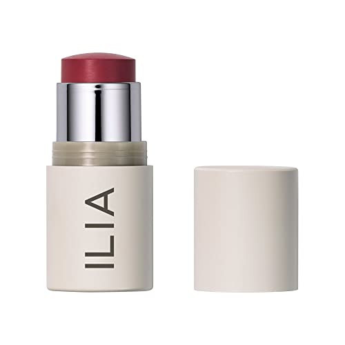 ILIA - Multi-Stick For Lips + Cheeks | Buildable, Creamy, Multi-Use Color Formula for All Skin Types | Nourish, Soften, Protect | Non-Toxic, Vegan, Cruelty-Free (A Fine Romance, 0.15 oz | 4.5 g) | Amazon (US)