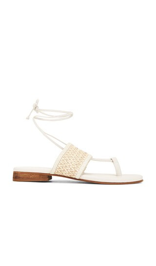 Bamboo Wrap-Around Thong in Off White | Revolve Clothing (Global)
