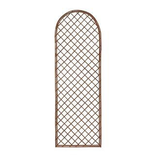 72 in. H x 24 in. W Willow Arc Top Full Trellis | The Home Depot