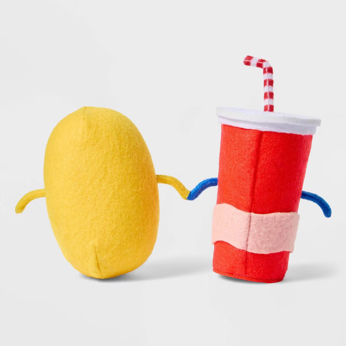 Felt Duo Figural Decor Hotdog and Soda - Sun Squad™: Indoor Polyester Styrofoam Figurines | Target