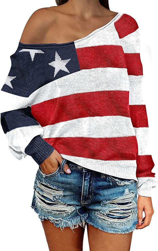 Star Pullover Sweater, Memorial Day, Fourth Of July, Summer Fashion, Amazon Ootd, Casual Style | Amazon (US)