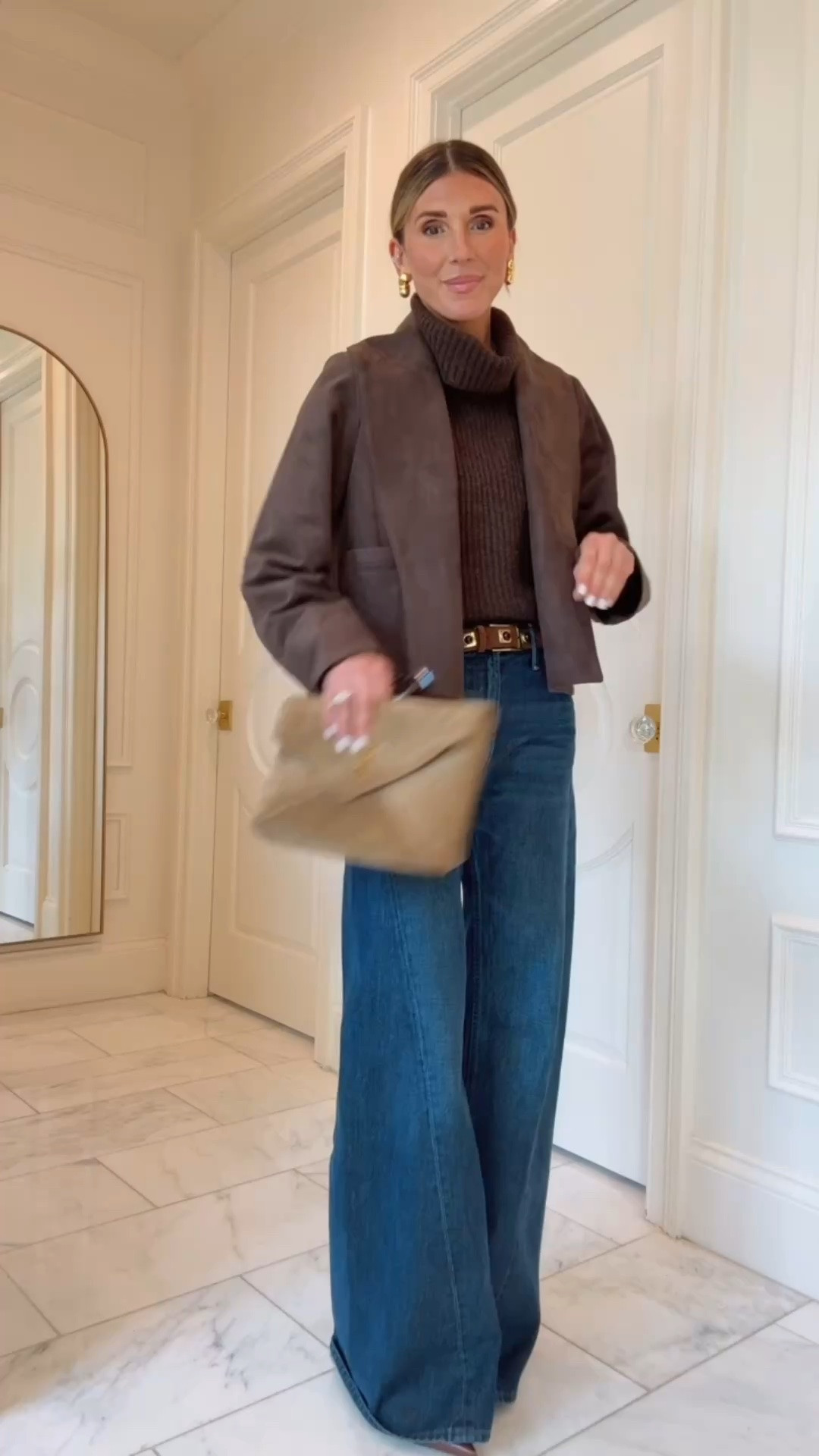 How I'm styled these mother jeans for fall