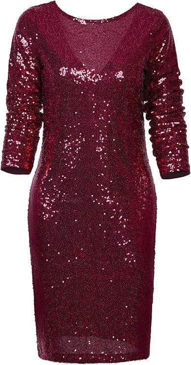 Vijiv Art Deco Great Gatsby Inspired Tassel Beaded 1920s Flapper Dress | Amazon (US)