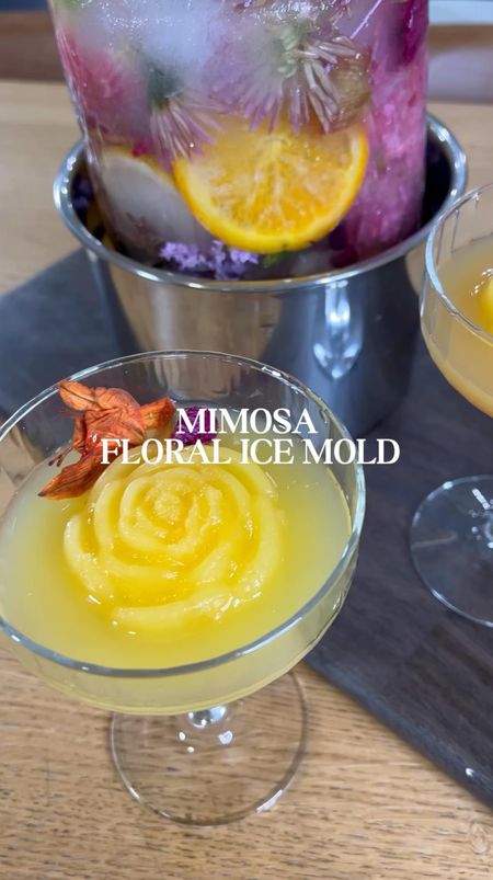 Mimosa Floral Ice Mold 

#LTKparties #LTKsalealert #LTKVideo