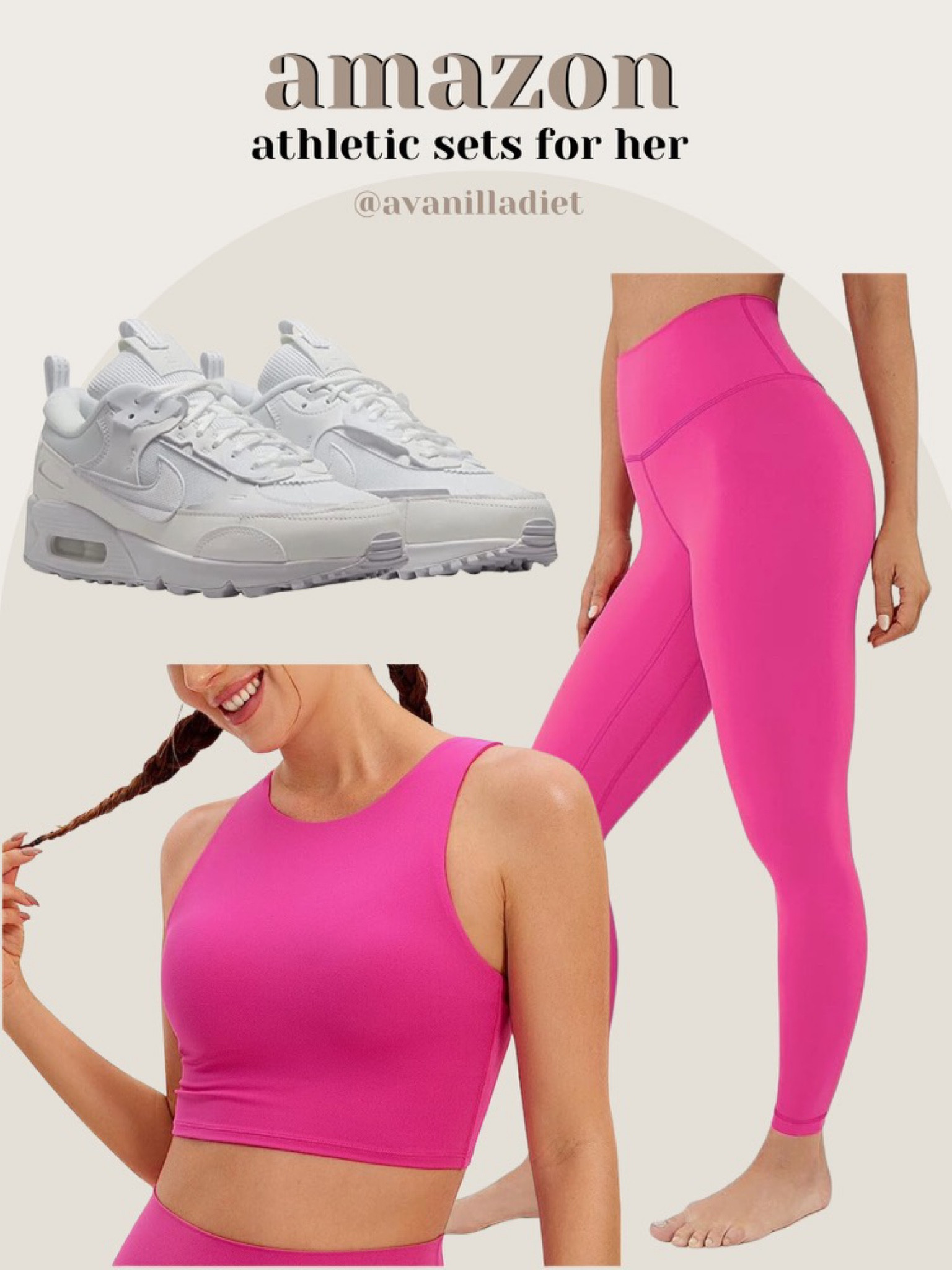 Amazon athletic set for her 🩷

#amazonfinds
#founditonamazon
#amazonpicks
#Amazonfavorites 
#affordablefinds
#amazonfashion
#amazonfashionfinds

#LTKstyletip #LTKshoecrush #LTKFitness