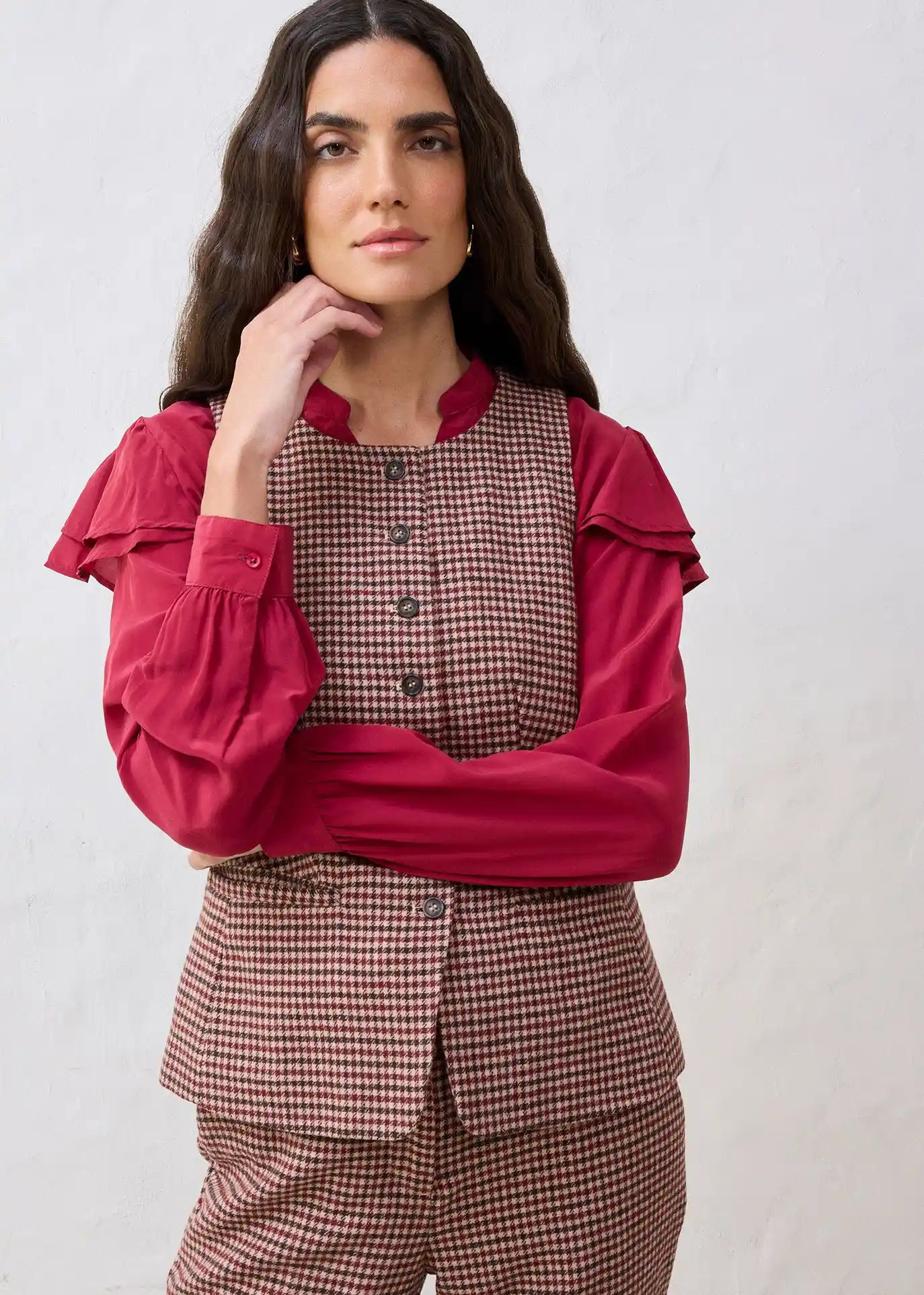 Gilet sans manches en laine majoritaire | Bonprix FR