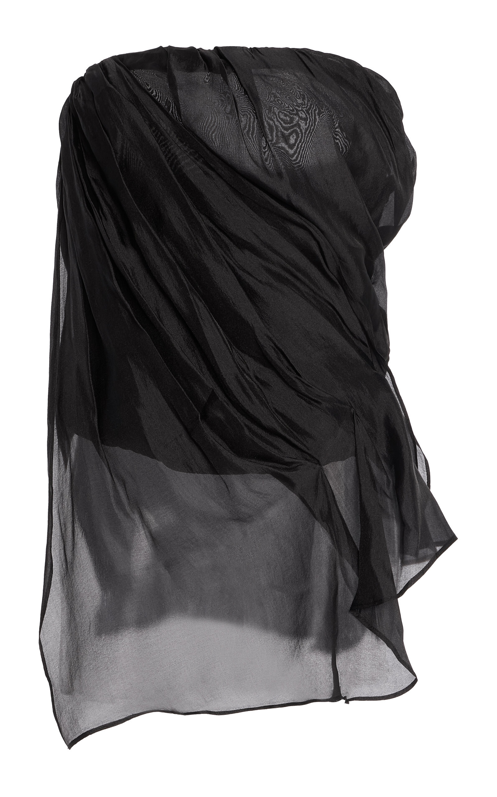 THE GARMENT Gilian Draped Chiffon Bustier Top - Moda Operandi | Moda Operandi (Global)