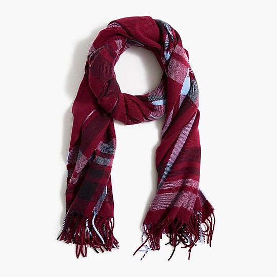Classic plaid scarf | J.Crew Factory