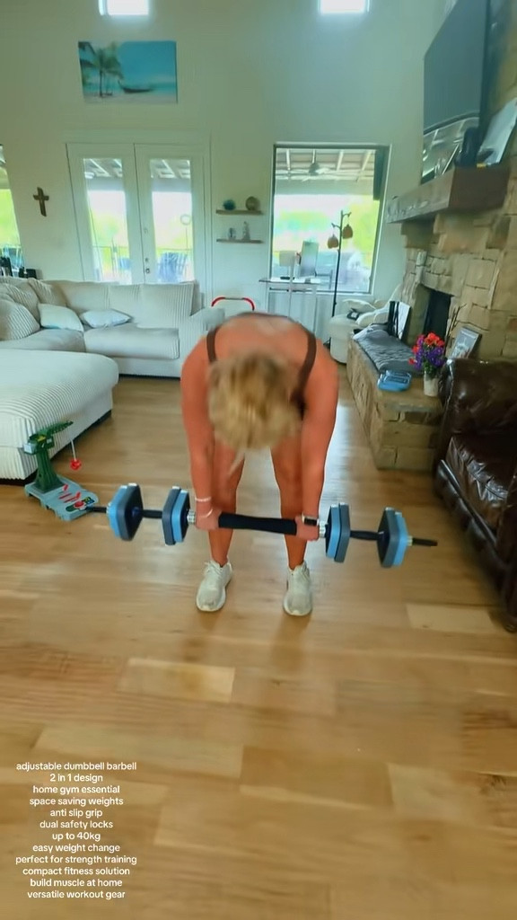 Great for any age my kids love using these to work out. 2 in 1 barbell AND dumbbell ￼

#LTKActive #LTKfitnessgoals #LTKmorningroutine