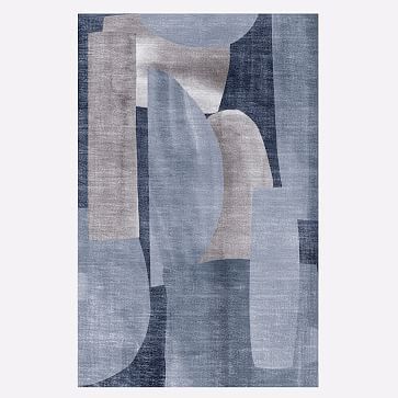 Overlapping Shapes Rug | West Elm (US)