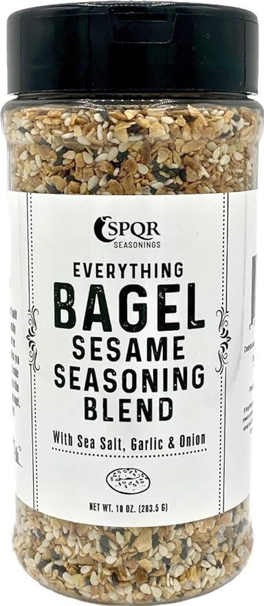 Everything Bagel Seasoning Blend Original XL 10 Ounce Jar Delicious Blend of Sea Salt and Spices ... | Amazon (US)