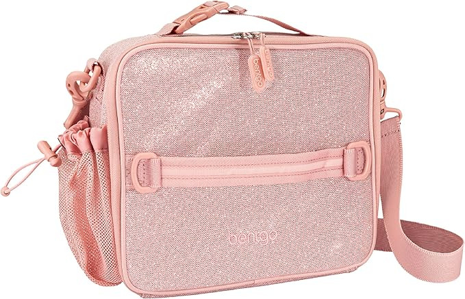 Bentgo Kids Lunch Bag - Glitter Designed Insulated Lunch Bag for Kids 3+; Holds Lunch Box, Water ... | Amazon (US)