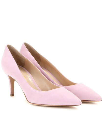 Gianvito 70 Suede Pumps | Mytheresa (INTL)