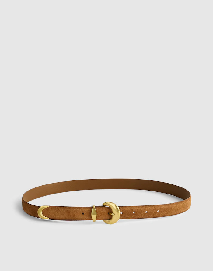Domed-Buckle Wide Belt | Madewell